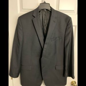 Calvin Klein Mens Blazer 44R Black EUC